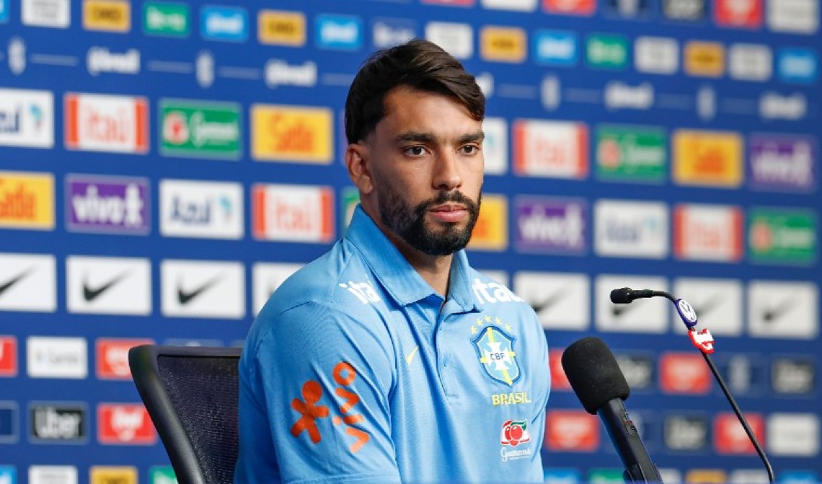 Lucas Paquetá - entrevista coletiva Seleção Brasileira