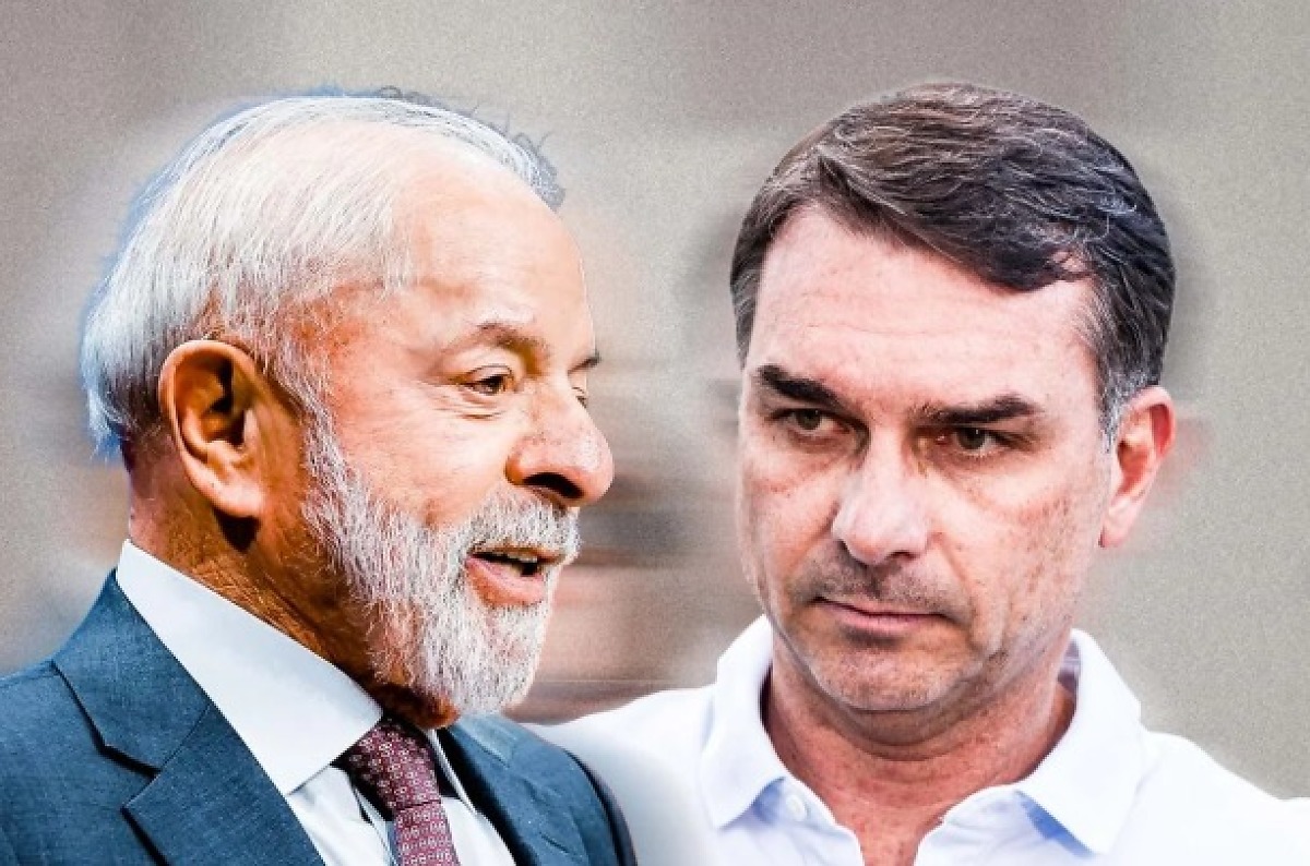 Lula x Flávio Bolsonaro