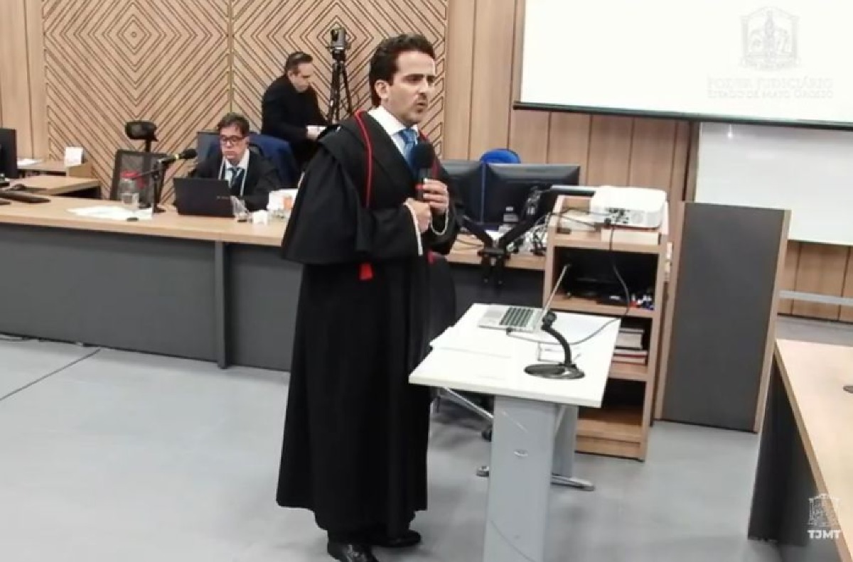 promotor de Justi&ccedil;a do MPMT, Rodrigo Domingues
