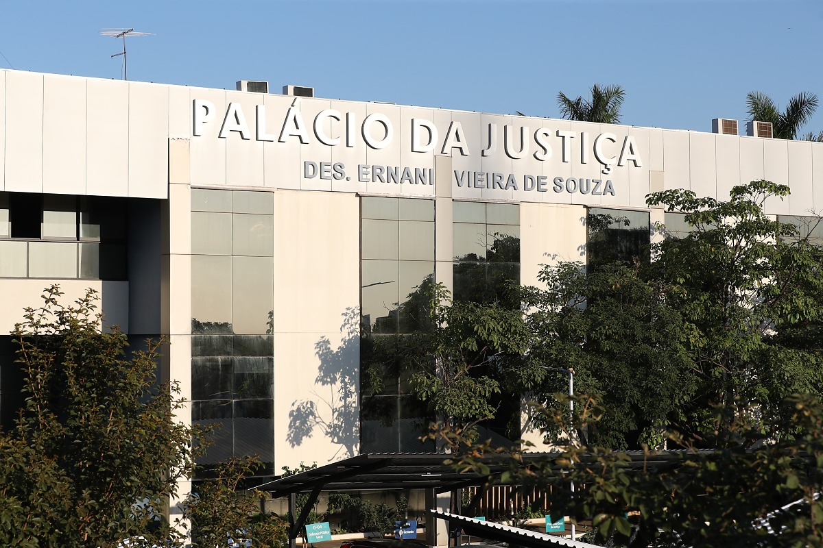 Fachada do Tribunal de Justiça de Mato Grosso, fachada tjmt