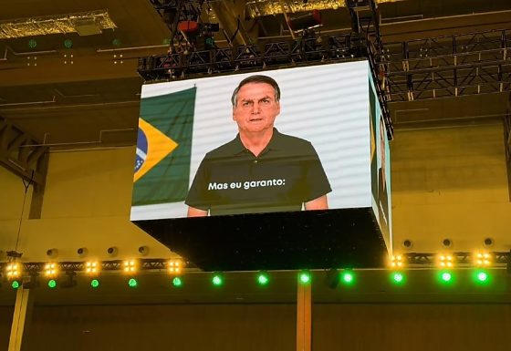 Jair bolsonaro IA convenção Flávio Bolsonaro SP