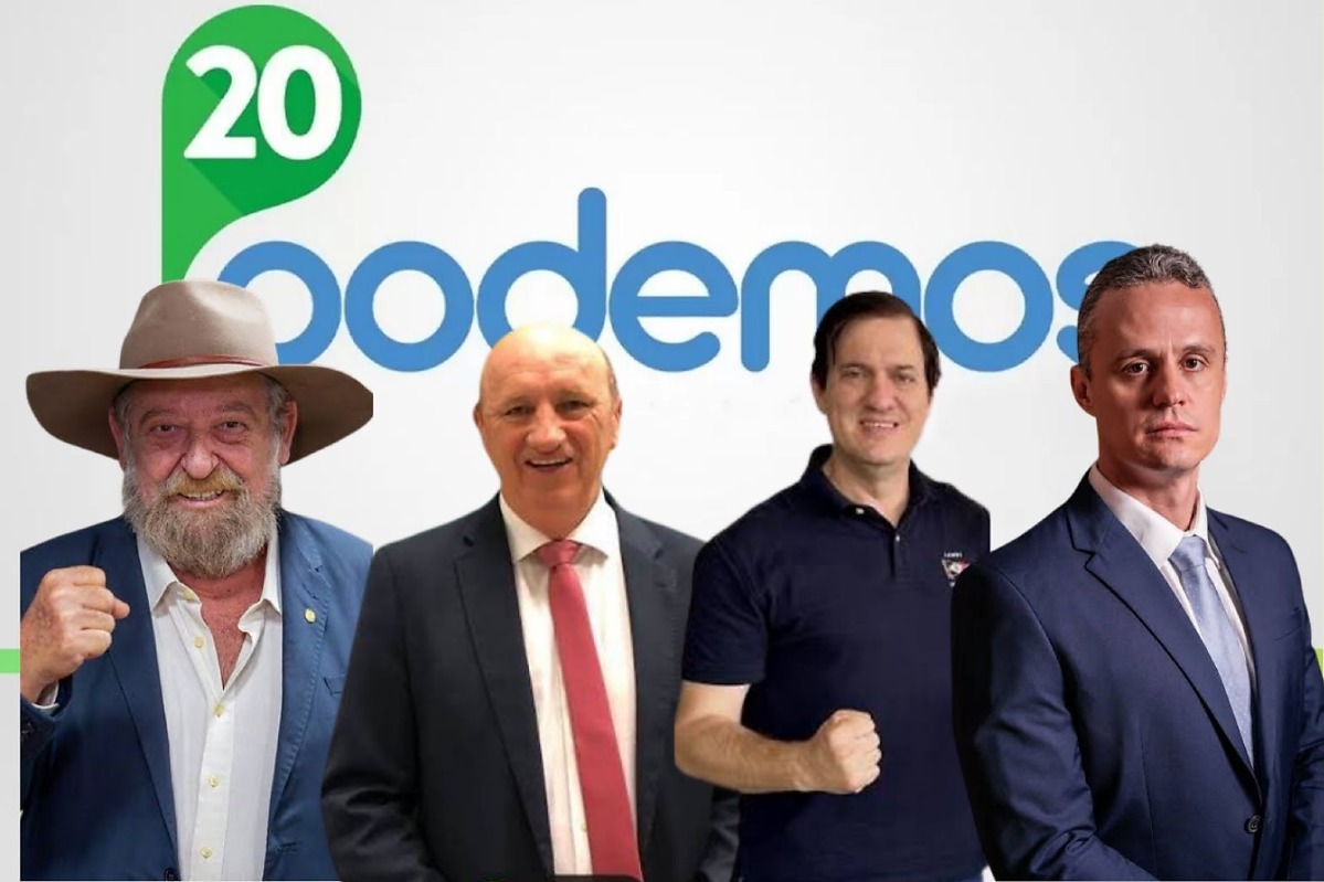 Nelson Barbudo, Neri Geller, Coronel Roveri e Frederico Murta
