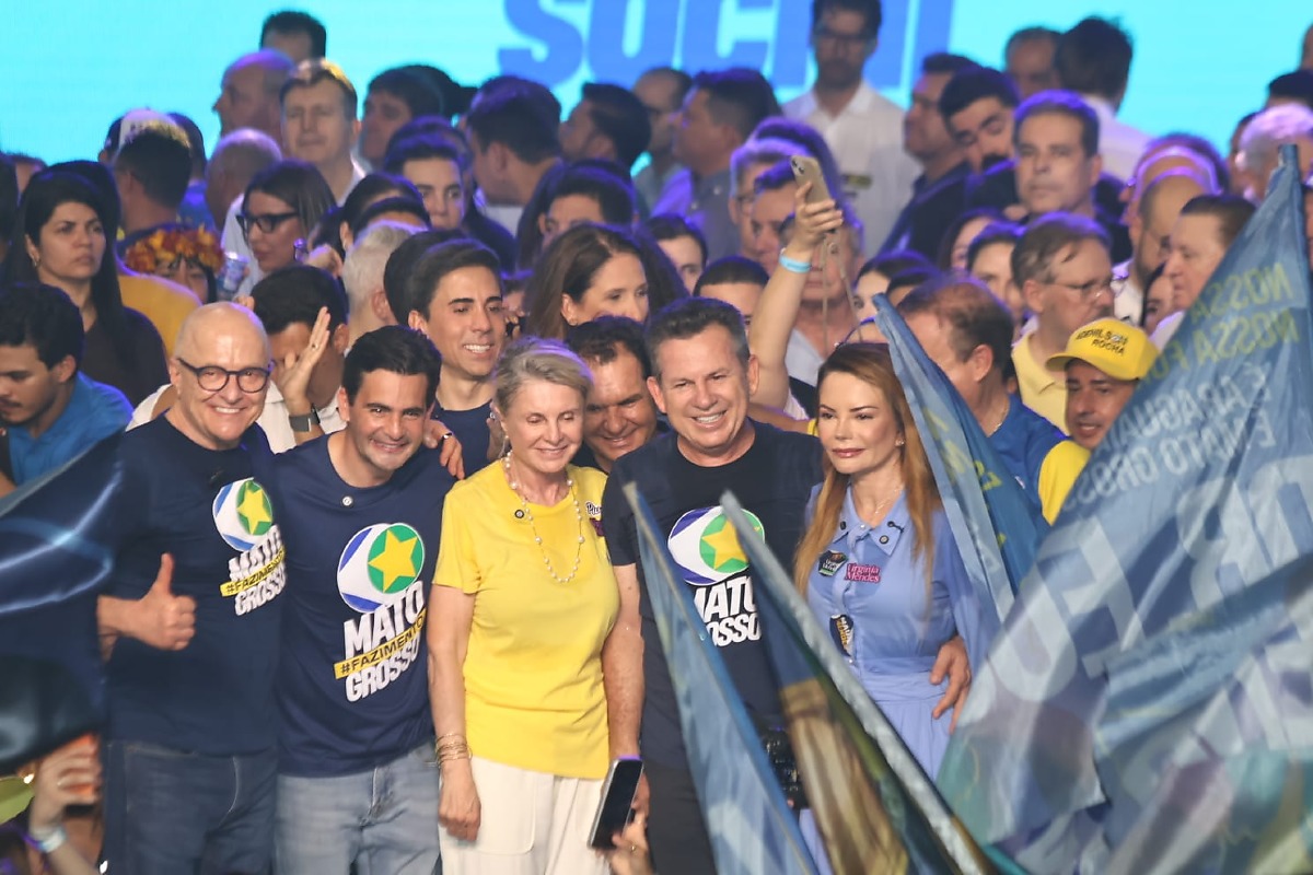 Otaviano Pivetta e aliados conven&ccedil;&atilde;o