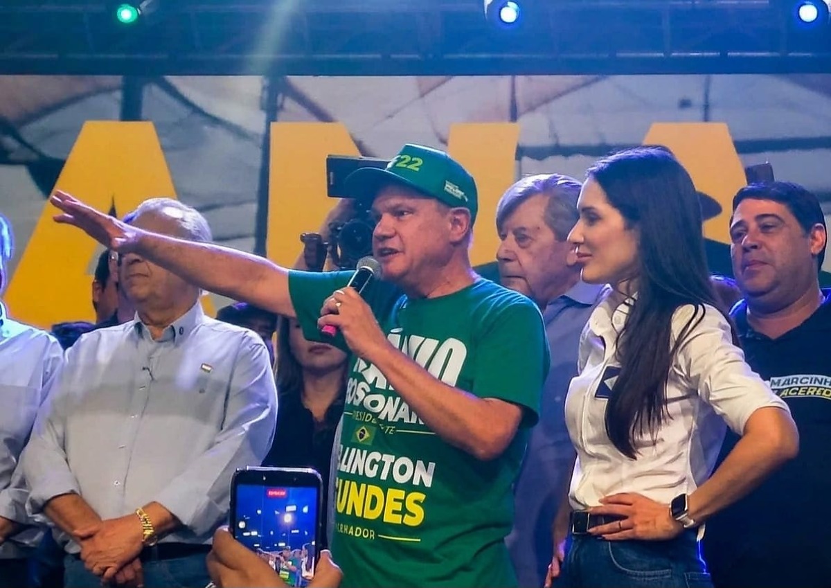 Wellington Fagundes e Jana&iacute;an Riva - conven&ccedil;&atilde;o MDB