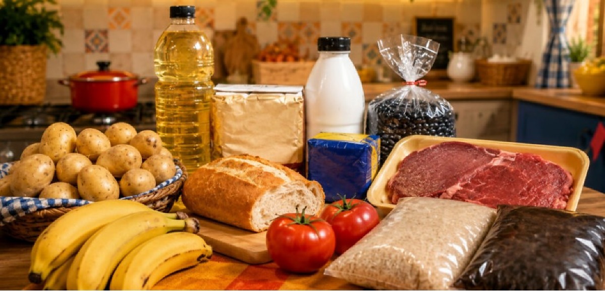 Cesta básica preço dos alimentos