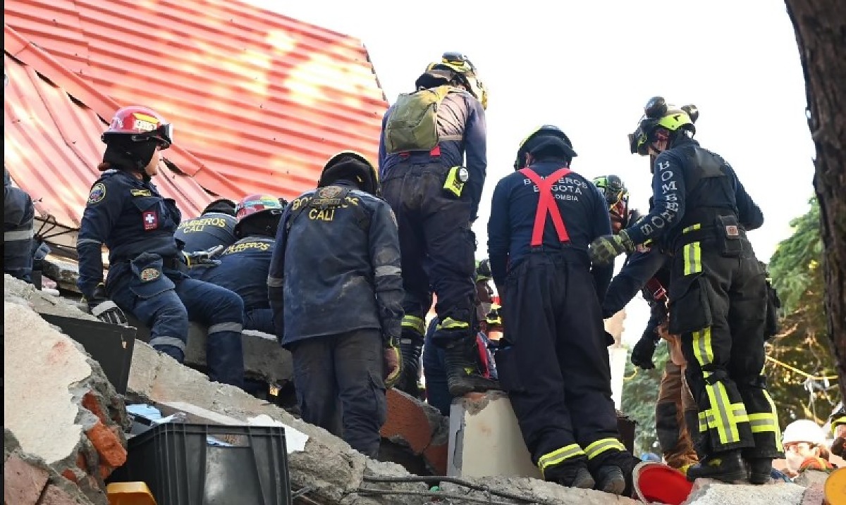Mulher é encontrada viva na Colômbia em Cali terremoto
