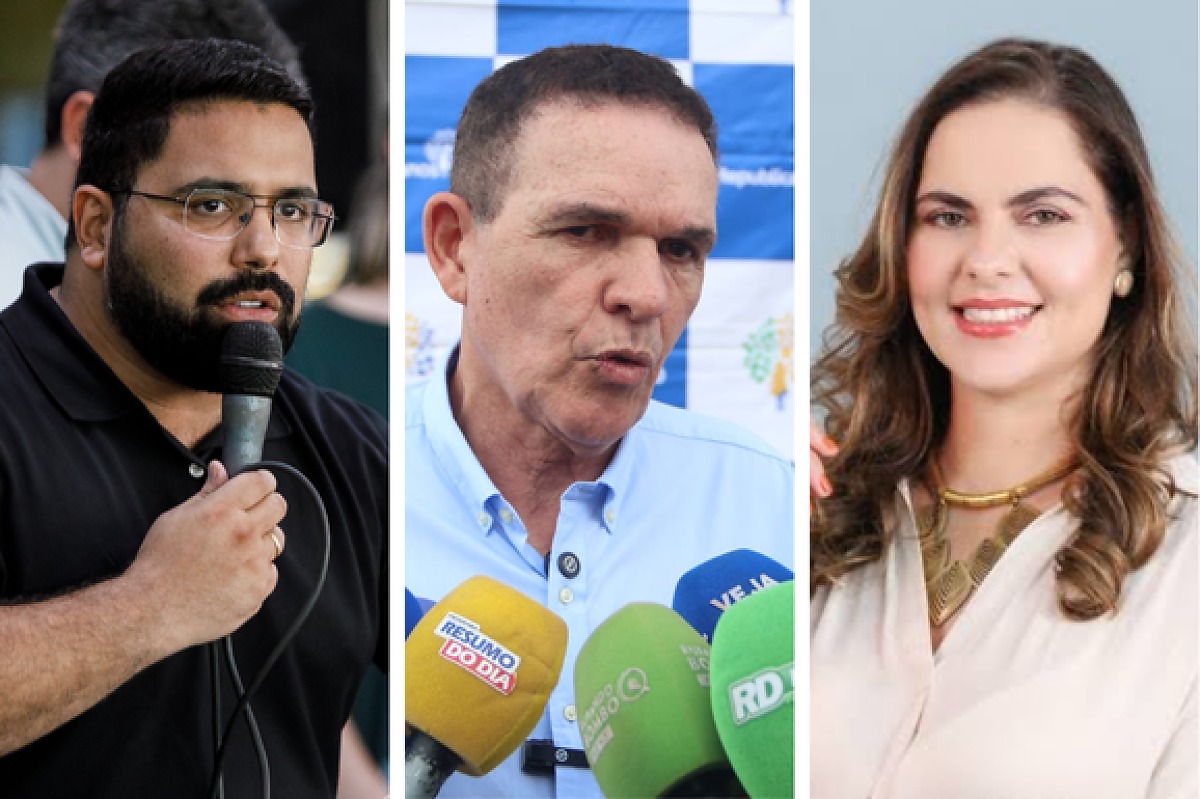 Fernando Medeiros, Juarez Costa e Aline Félix