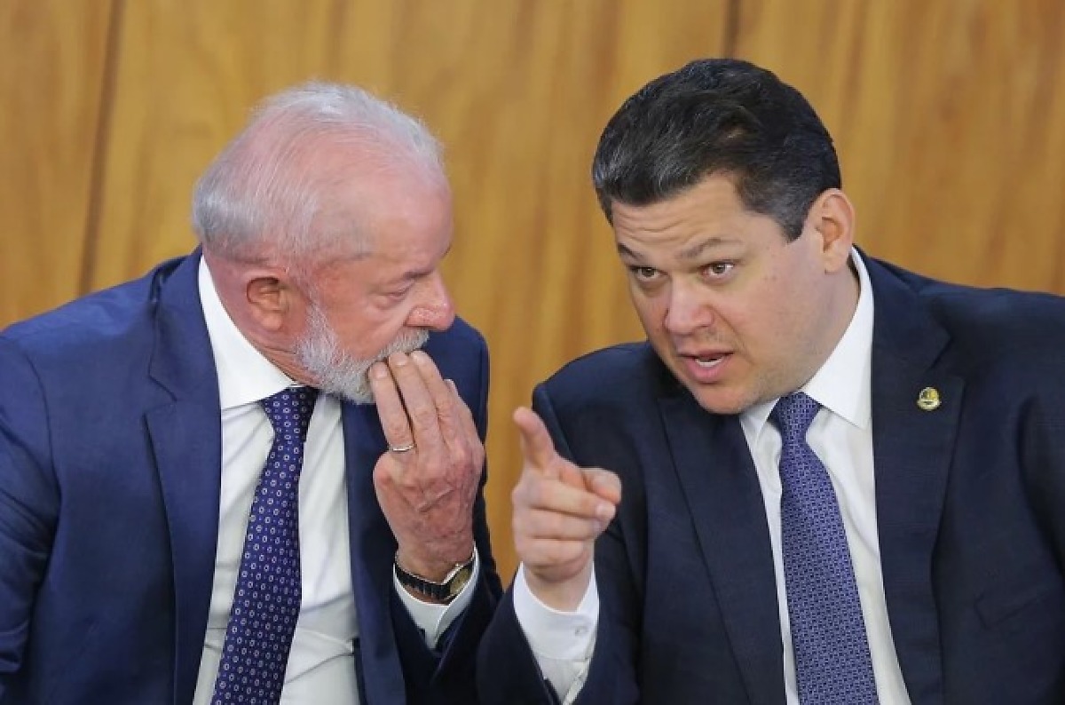 Presidente Lula e Davi Alcolumbre reunião