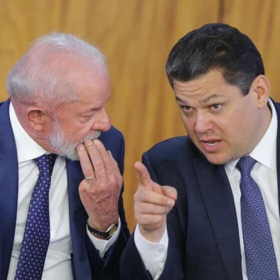 Presidente Lula e Davi Alcolumbre reunião