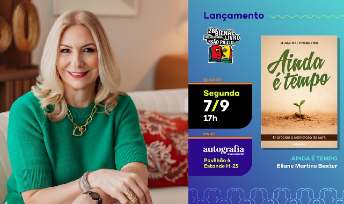 Eliane Martins Baxter Ainda é Tempo lançamento