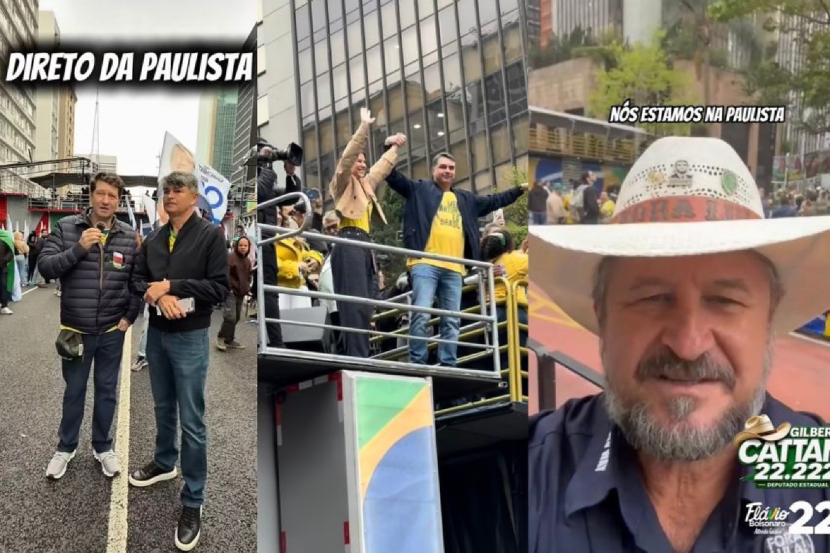  Bolsonaristas no ato na Paulista