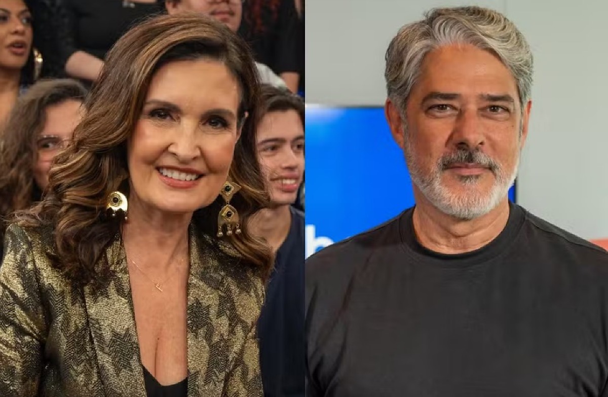Apresentadora e jornalista e o ex-marido, o jornalista Fátima Bernardes e William Bonner