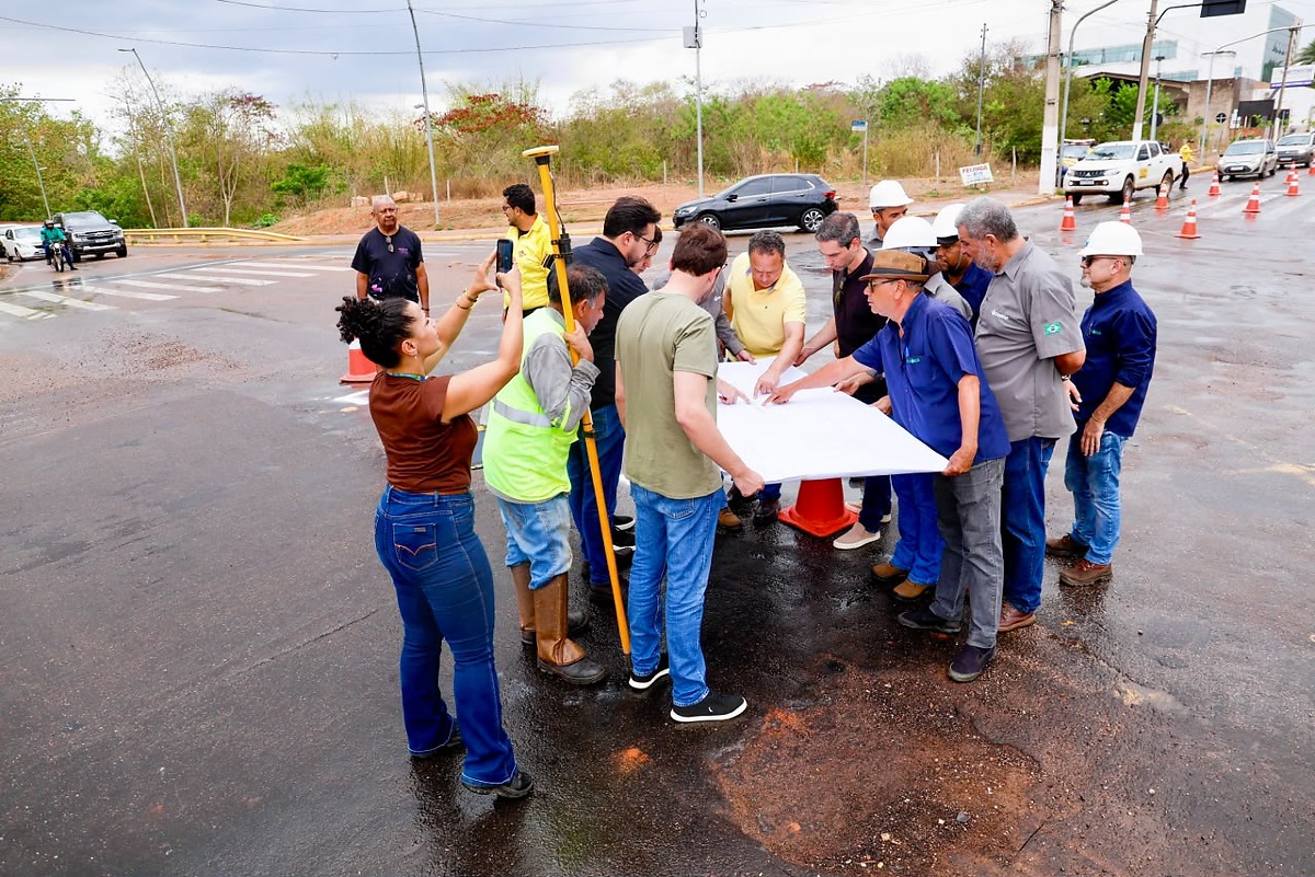 Cl&aacute;udio estuda primeiro viaduto urbano de Rondon&oacute;polis