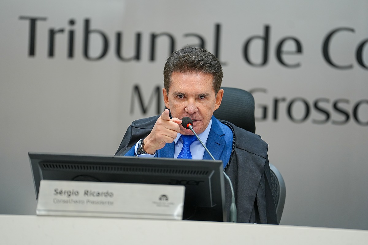 Sérgio Ricardo - presidente do TCE-MT