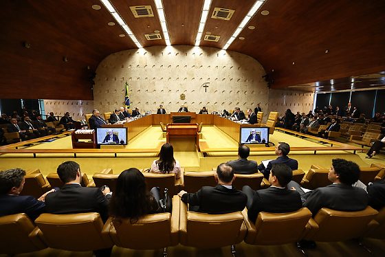 STF sessão Alexandre de Moraes - plenário