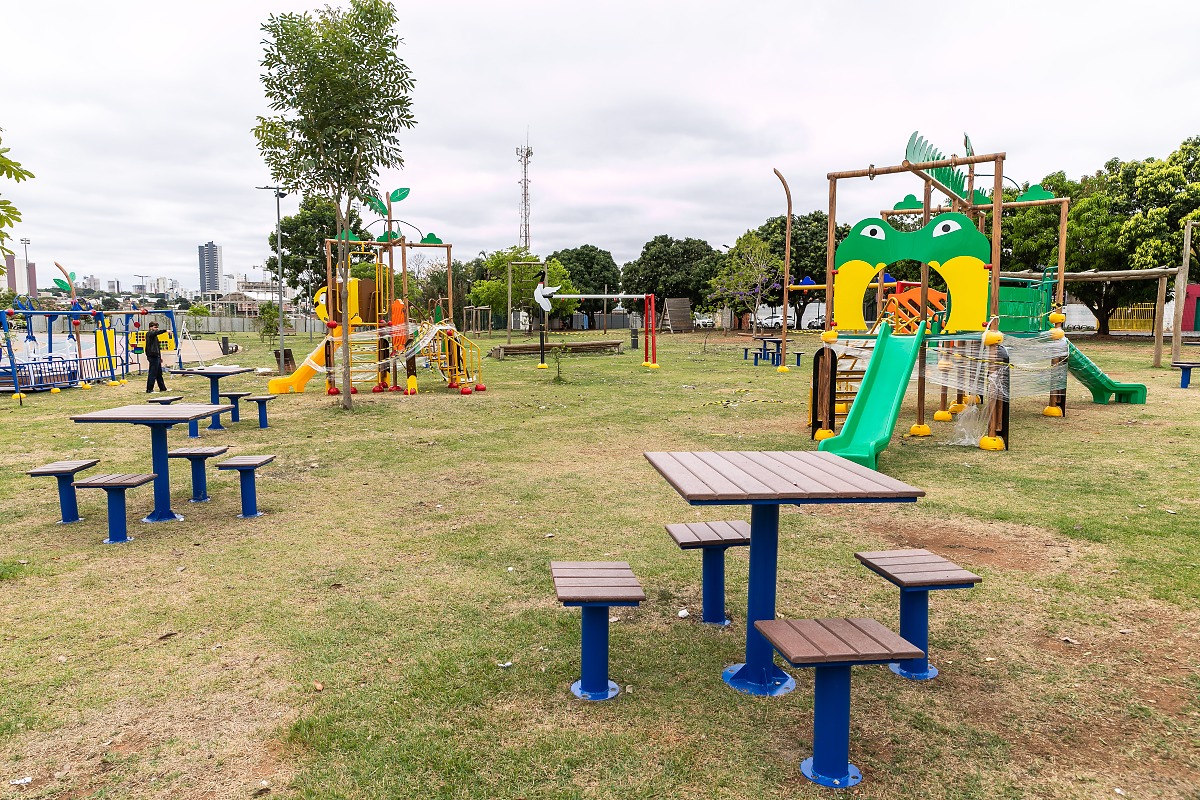 Parque na Arena Pantanal - lazer - prefeitura de Cuiabá