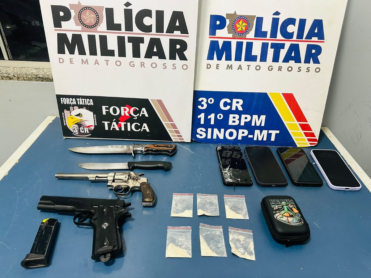 dupla presa em sinop