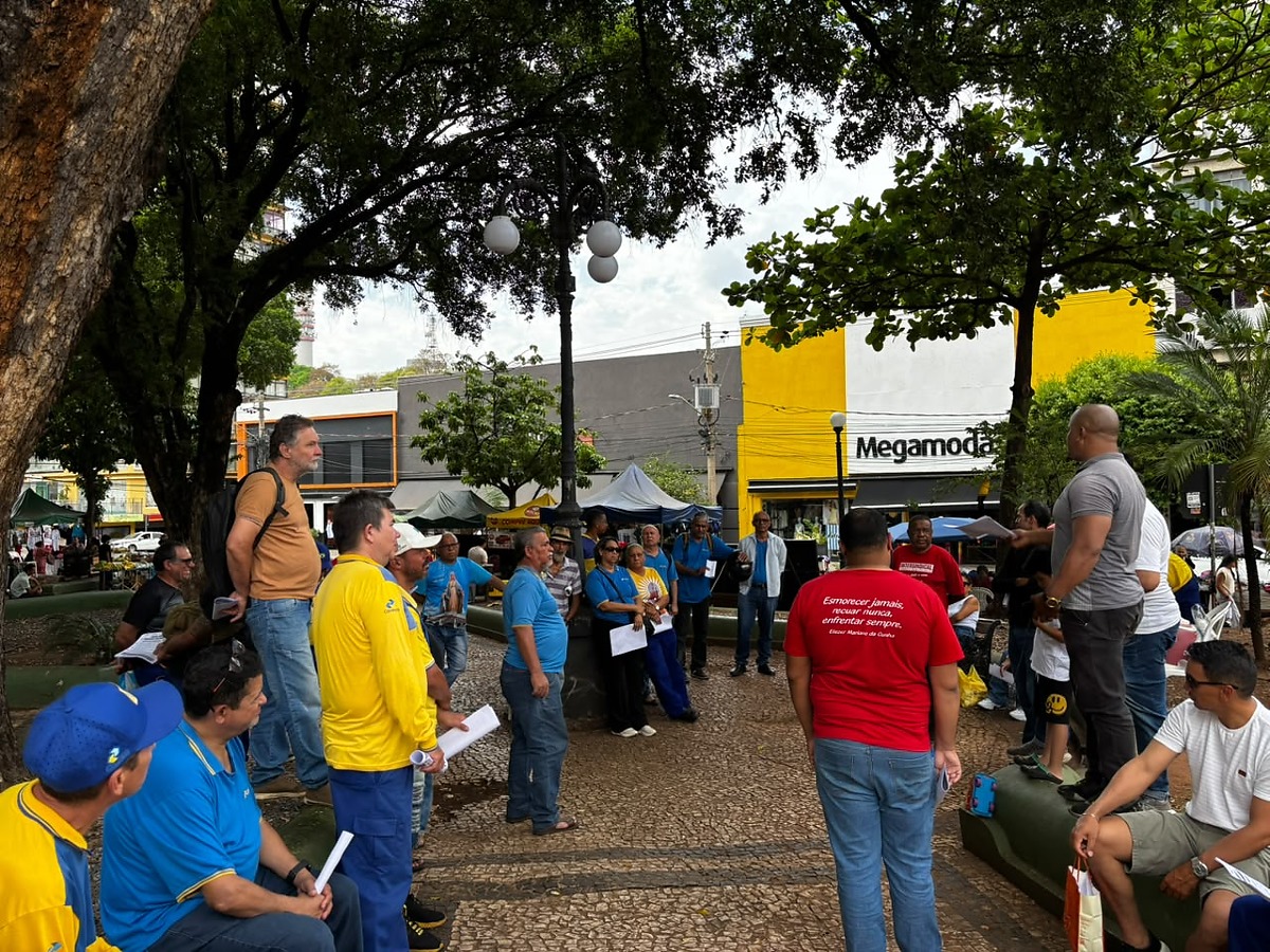 Manifestação Correios, Cuiabá