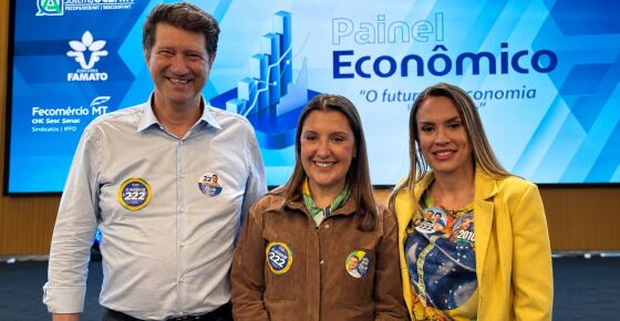 Odílio Balbinotti, Daniella Marques e Kalynka Meirelles
