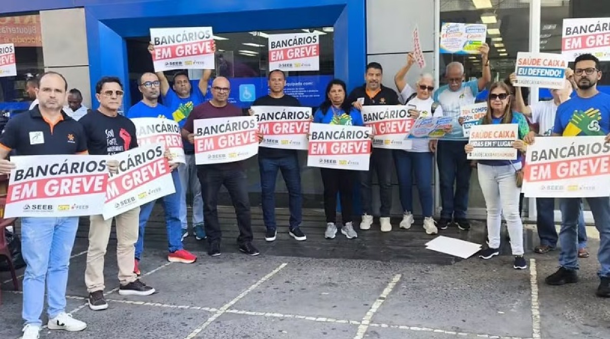 greve, bancáriso, caixa ecônomica