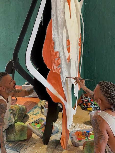 Babu78 leva graffiti e memórias cuiabanas a exposição