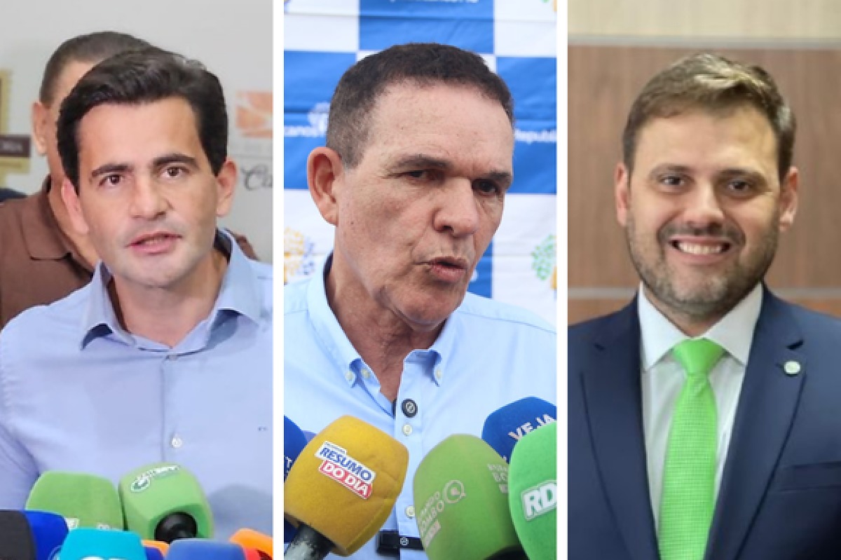 Fabio Garcia, Juarez Costa e Irajá Lacerda - pesquisa federal