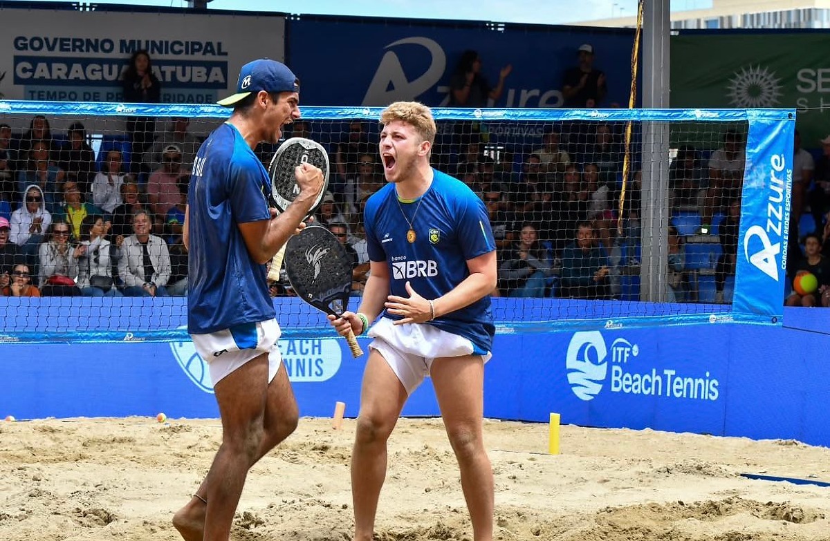 Daniel Mola e Giovanni Cariani, atuais campeões do Pan-Americano