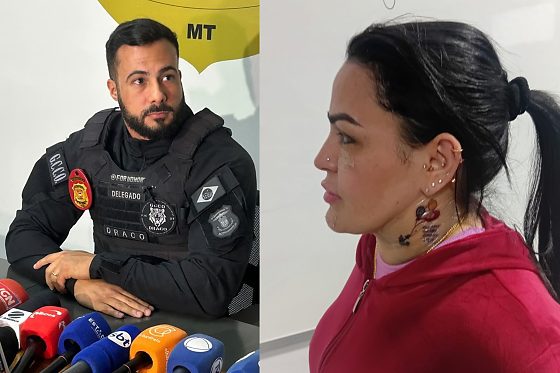 Delegado Victor Hugo e Angeliquinha
