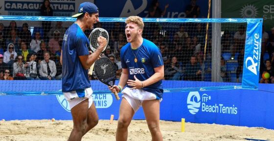 Daniel Mola e Giovanni Cariani, atuais campeões do Pan-Americano