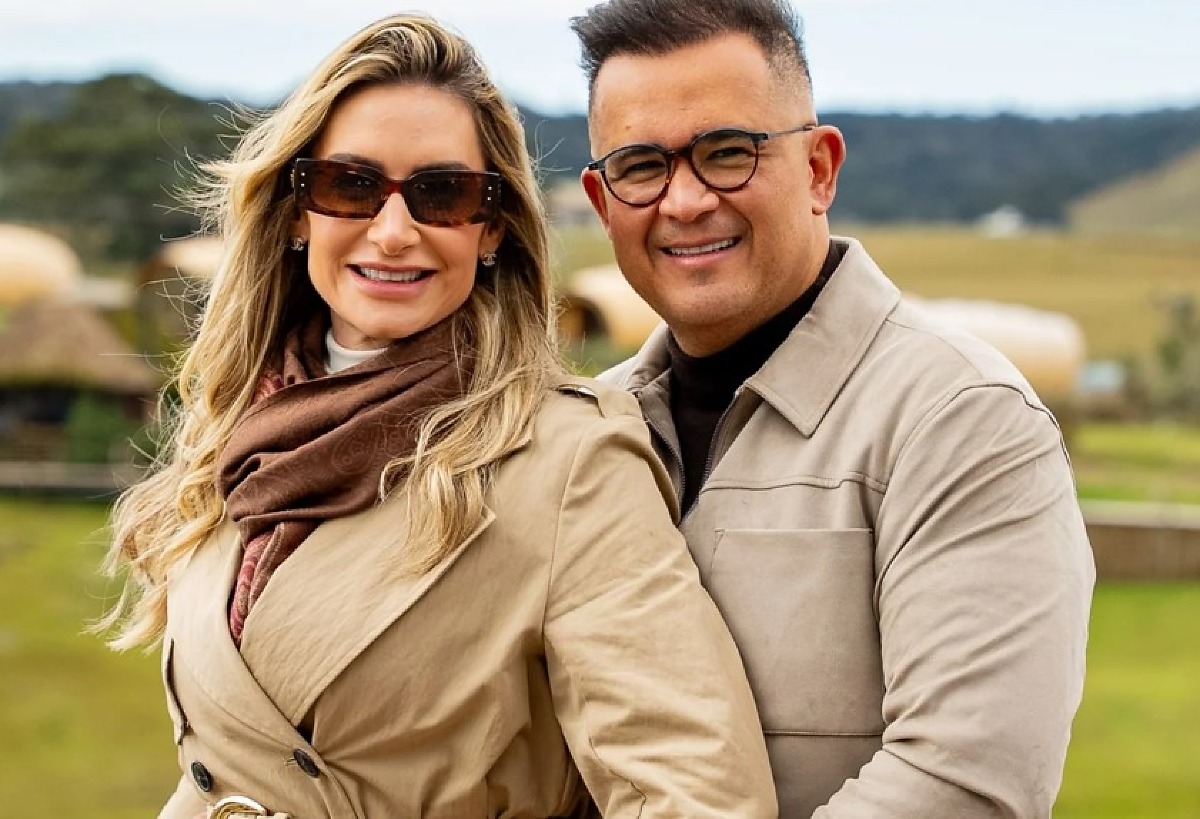 Bruno Avelar e a esposa Lívia morte queda de helicoptero