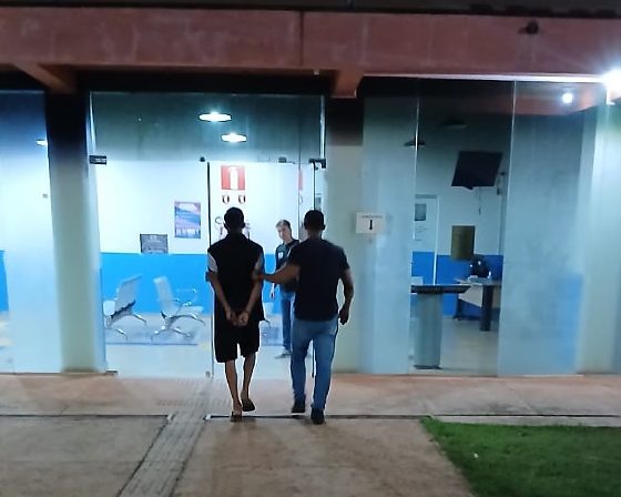 suspeito preso pontes e lacerda
