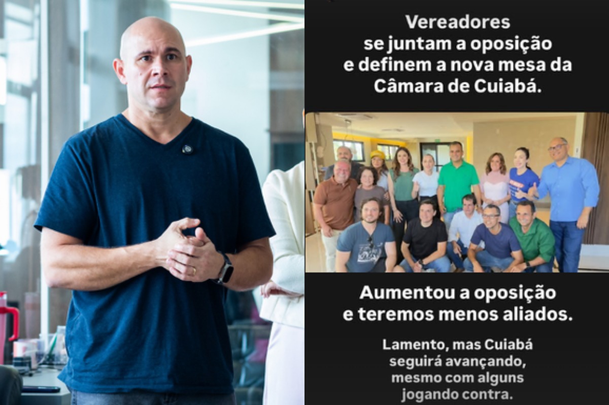 Abilio Brunini e vereadores Mesa Diretora