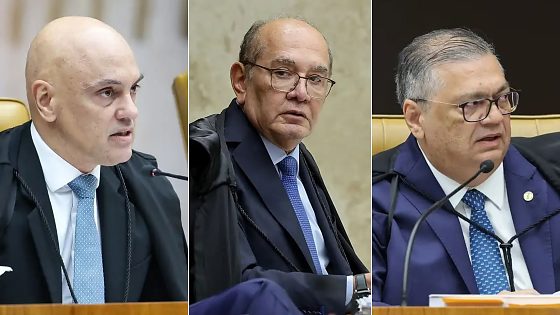 Alexandre, Gilmar e Dino