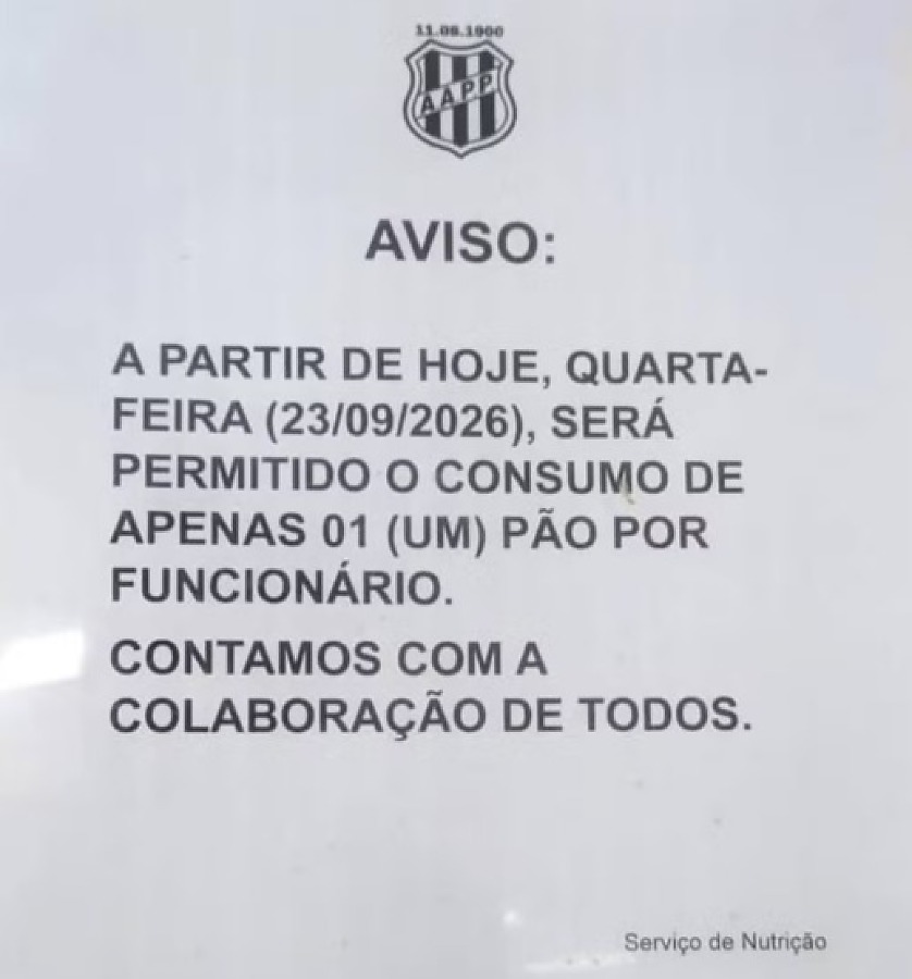 Limite de pão - Ponte Preta