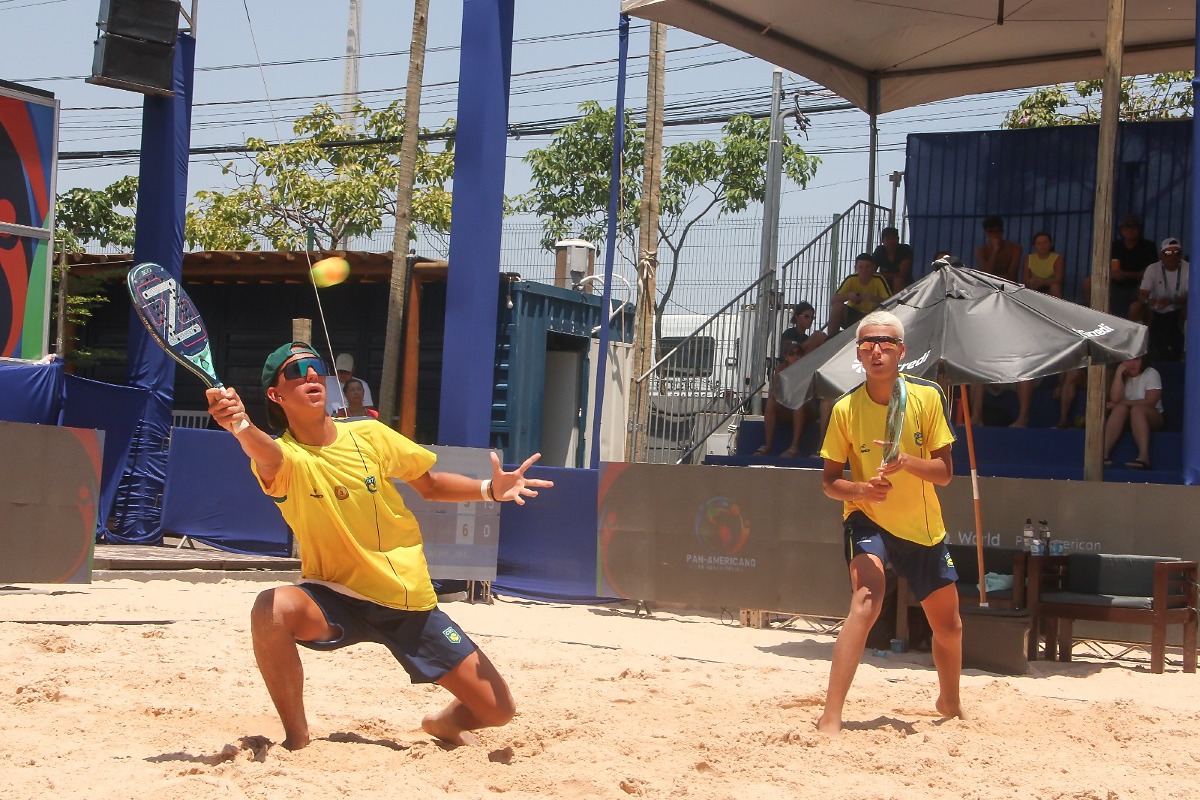João Godoy e Nomelini durante a final