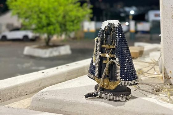 Imagem Nossa Senhora Aparecida quebrada