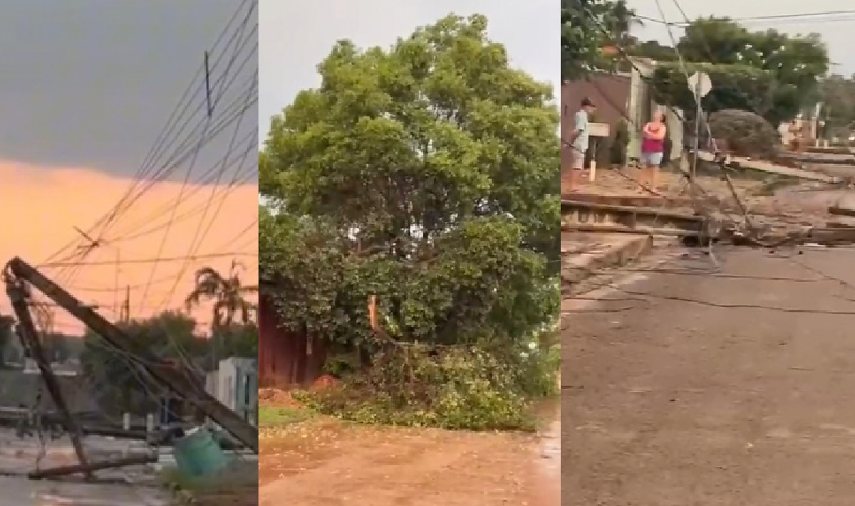 Temporal em Cáceres