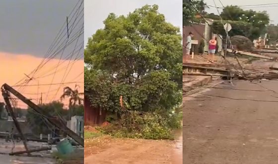 Temporal em Cáceres