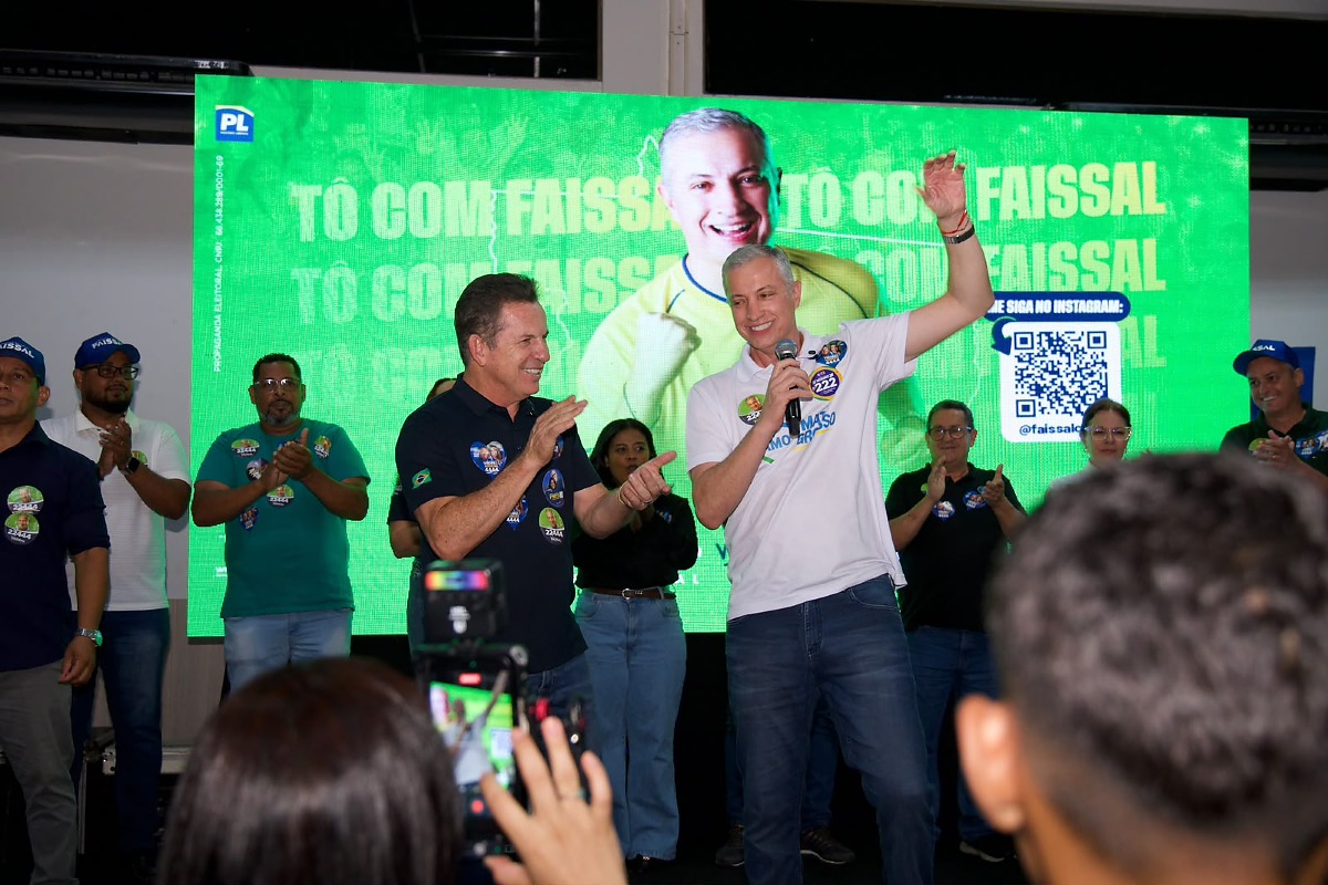 Deputado faissail e Mauro Mendes campanha 20026