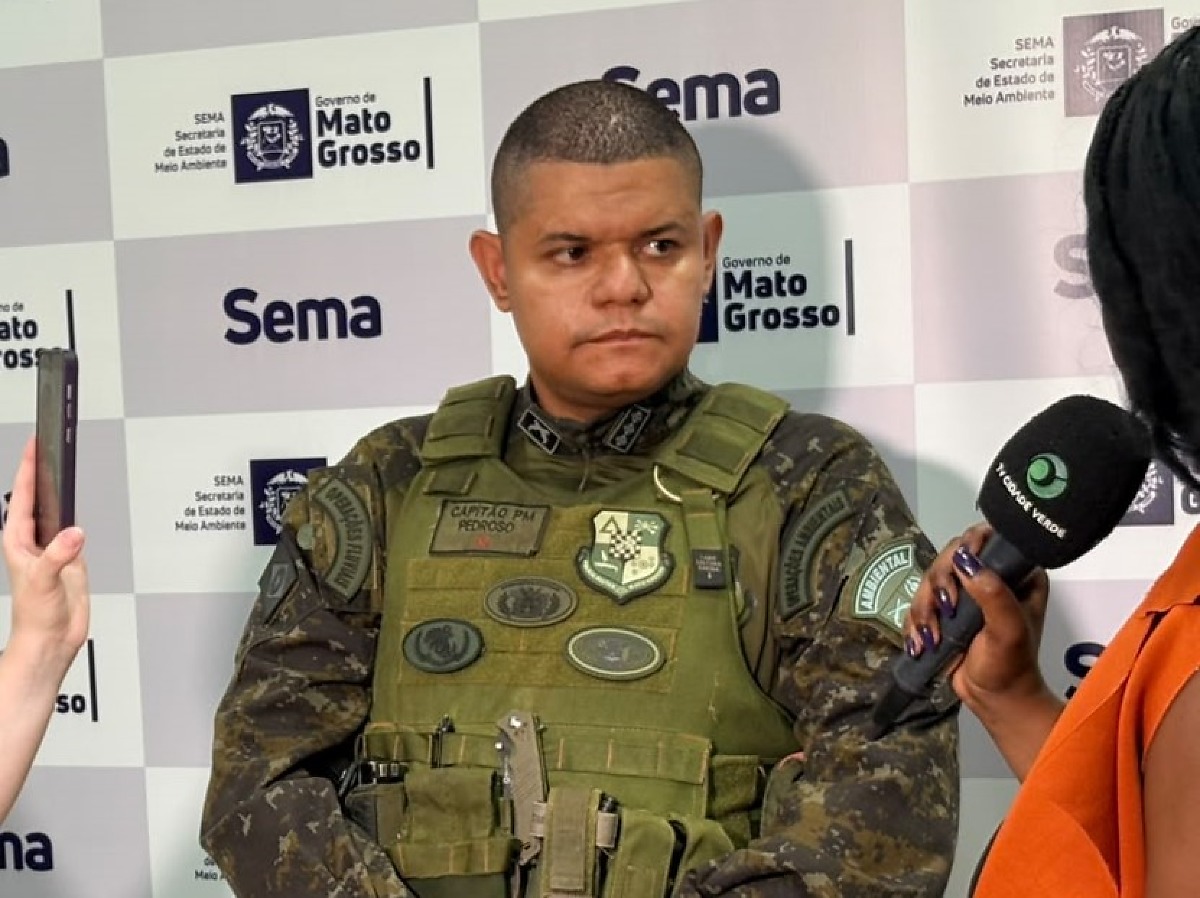 capitão da pm ambiental pedroso