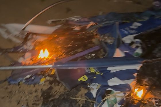 Adenilson Rocha, wind banners incendiados, bueiros