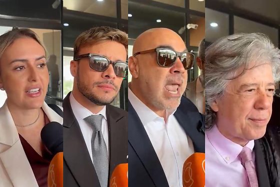 Os advogados Sarah Quinetti, Igor Lopes, Nilton Ribeiro e Jayme Rodrigues, respectivamente