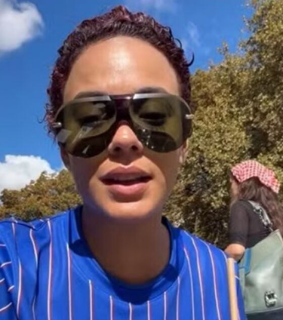 Atriz Bella Campos em Paris com a atriz americana Viola Davis