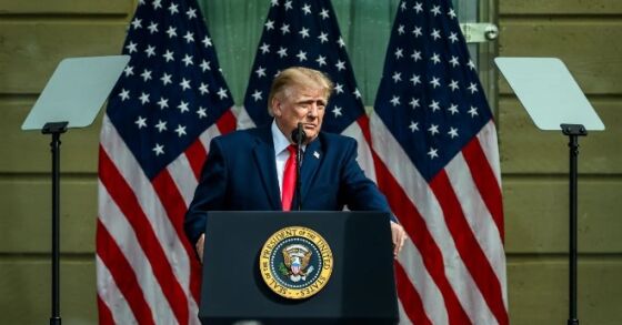 Presidente dos EUA Donald Trump