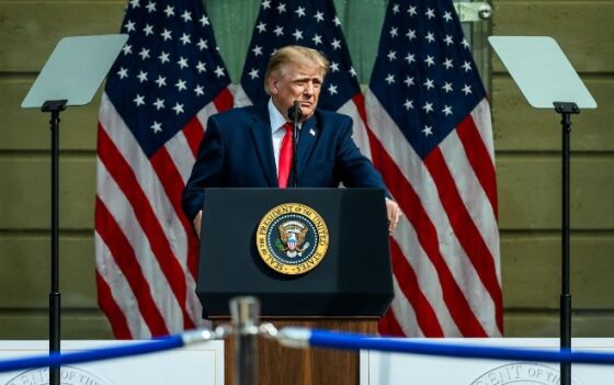 Presidente dos EUA Donald Trump