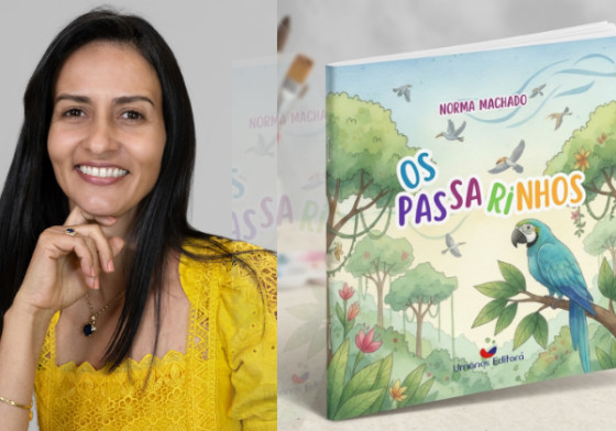 Livro Norma Machado Os Passarinhos.