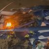 Adenilson Rocha, wind banners incendiados, bueiros