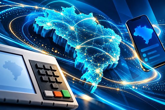 Plataforma digital apuração dos votos