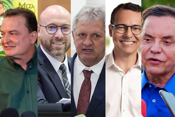 Max lidera corrida à AL; Beto, Dilmar, Lúdio e Botelho vêm na sequência