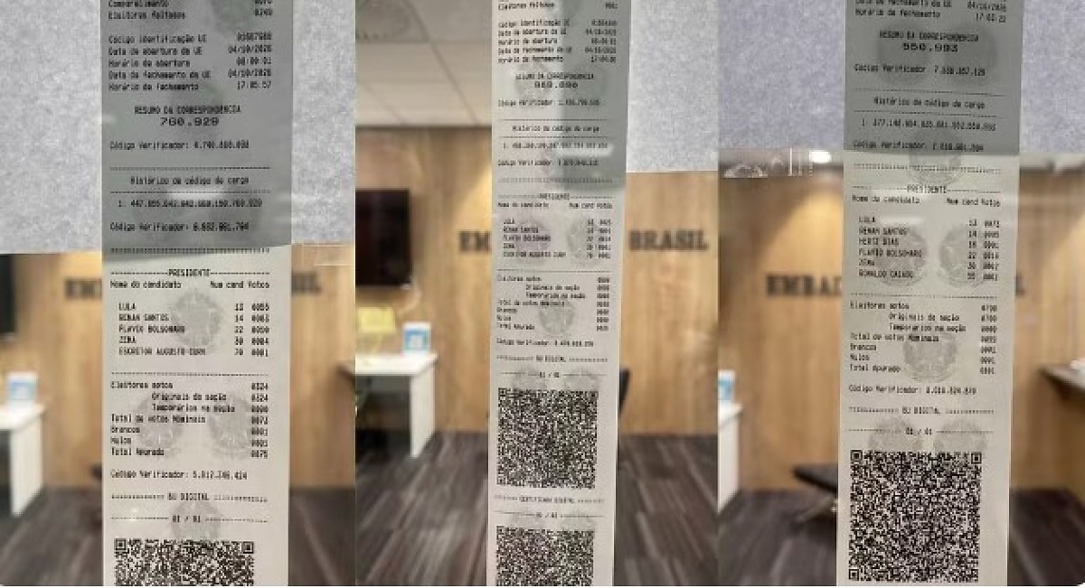 Boletins de urna da Nova Zelândia eleições 2026